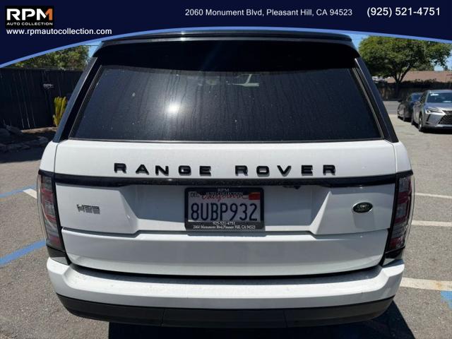 2017 Land Rover Range Rover 3.0L V6 Supercharged HSE