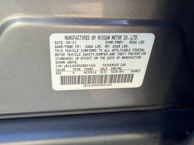 2012 INFINITI EX35 Journey