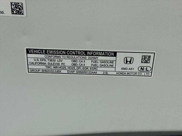 2025 Honda Civic Sport
