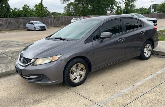 2015 Honda Civic LX for sale in Houston, TX
