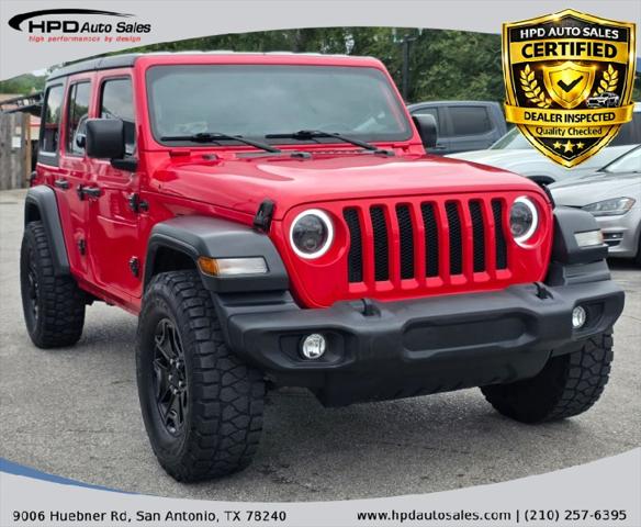 2018 Jeep Wrangler Unlimited Sport S 4x4 for sale in San Antonio, TX