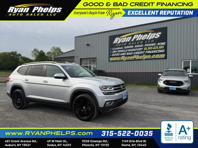 2018 Volkswagen Atlas 3.6L V6 SEL for sale in Auburn, NY