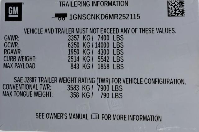 2021 Chevrolet Tahoe 2WD LT