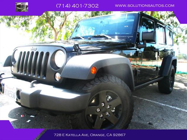 2017 Jeep Wrangler Unlimited Big Bear 4x4