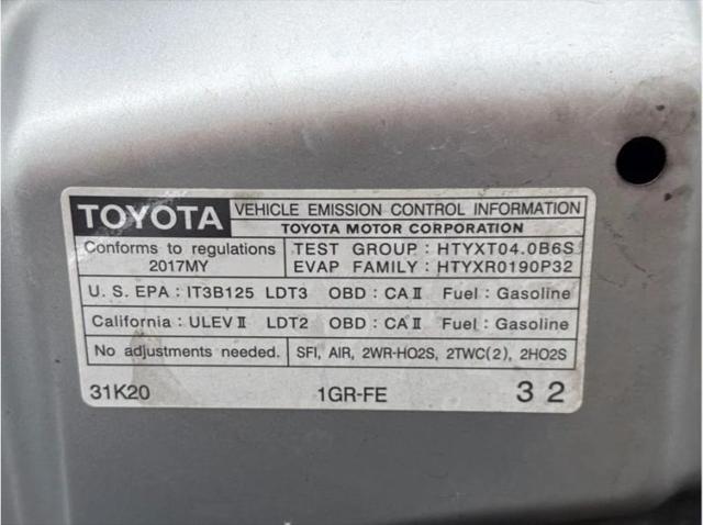 2017 Toyota 4Runner Limited
