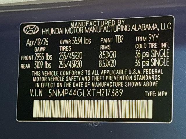 2026 Hyundai Santa Fe Limited 7P
