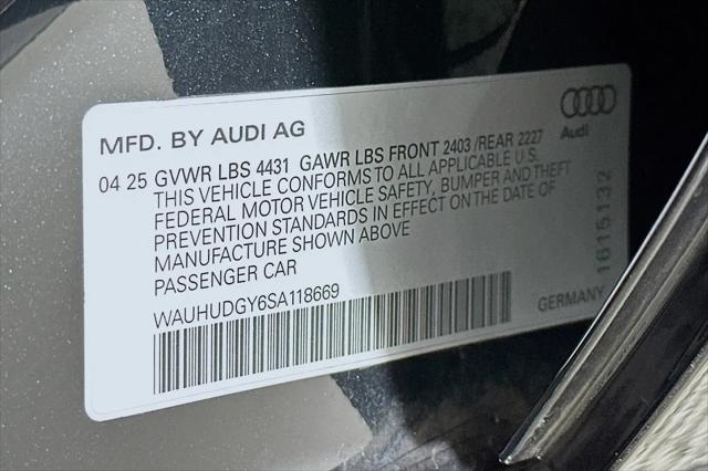 2025 Audi A3 Premium Plus 40 TFSI quattro S tronic