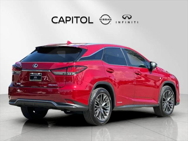 2021 Lexus RX 450h F SPORT Handling