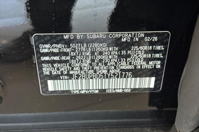 2026 Subaru Outback Premium