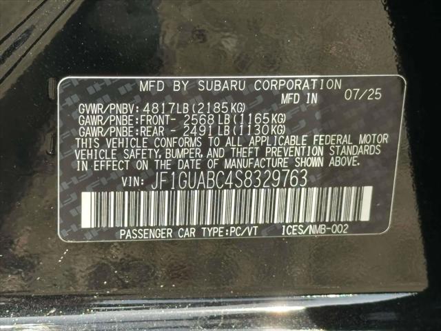2025 Subaru Impreza Base 5-Door