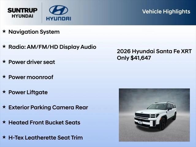 2026 Hyundai Santa Fe XRT