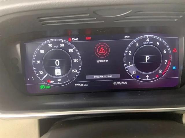 2019 Land Rover Range Rover 3.0L V6 Supercharged HSE