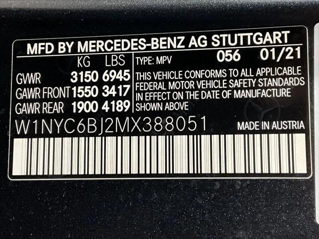 2021 Mercedes-Benz G 550 SUV
