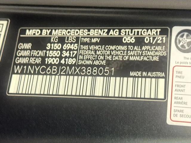 2021 Mercedes-Benz G 550 SUV
