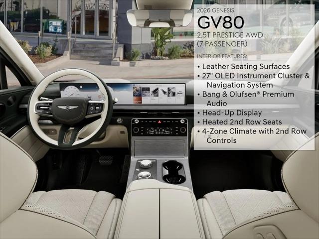 2026 Genesis GV80 2.5T Prestige AWD