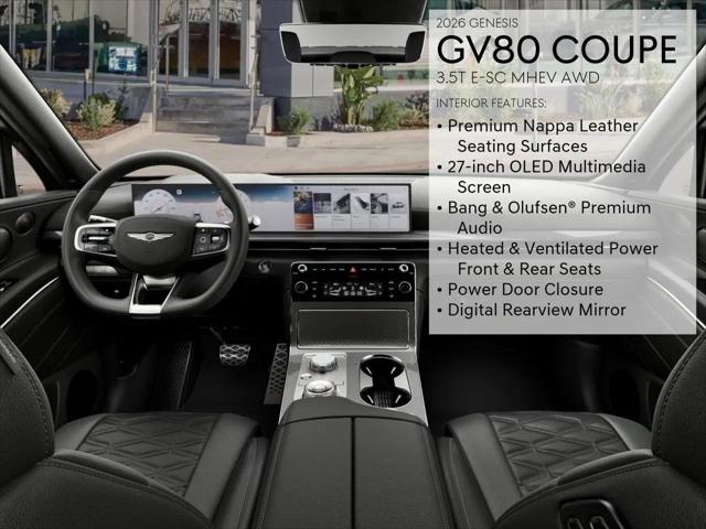 2026 Genesis GV80 3.5T E-SC MHEV AWD