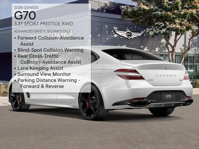 2026 Genesis G70 3.3T RWD Sport Prestige