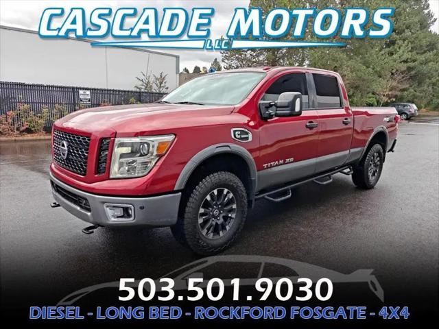 2017 Nissan Titan XD PRO-4X Diesel for sale in Portland, OR