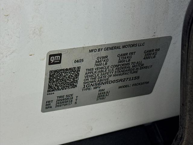 2025 Chevrolet Tahoe 4WD LT