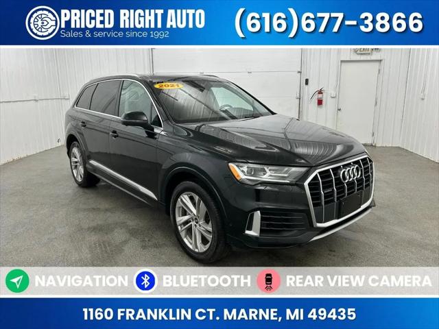 2021 Audi Q7 Premium Plus 55 TFSI quattro Tiptronic for sale in Marne, MI