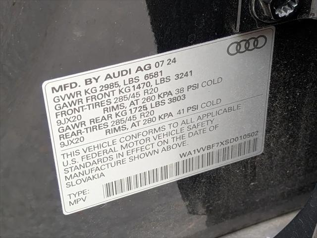 2025 Audi Q7 Prestige 55 TFSI quattro Tiptronic