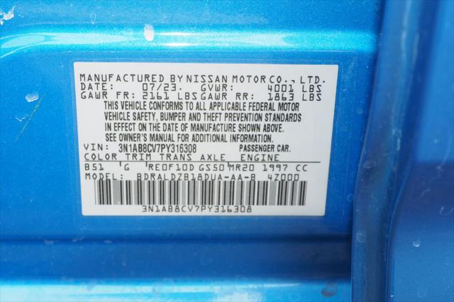 2023 Nissan Sentra SV Xtronic CVT