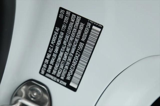 2025 Porsche 718 Cayman GT4 RS