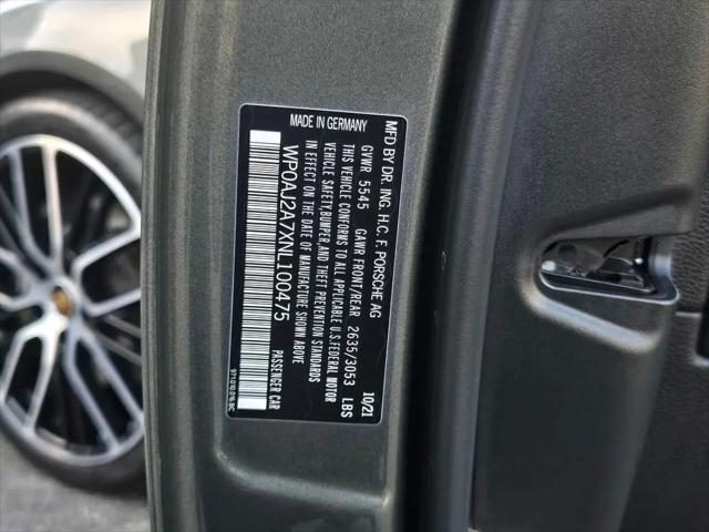 2022 Porsche Panamera Platinum Edition