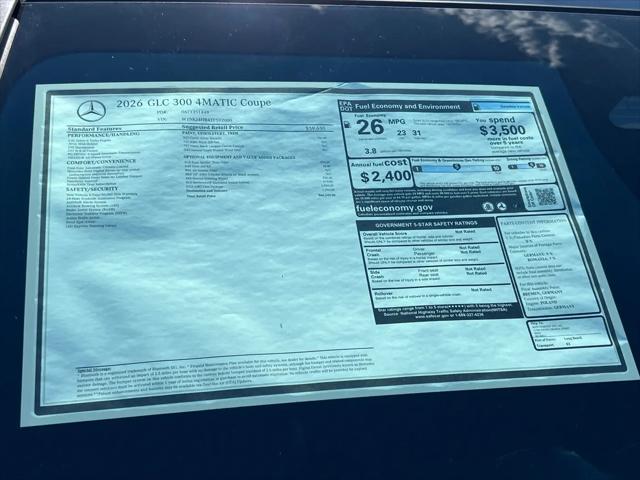 2026 Mercedes-Benz GLC 4MATIC Coupe