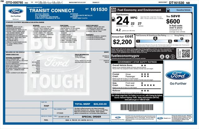 2013 Ford Transit Connect XLT