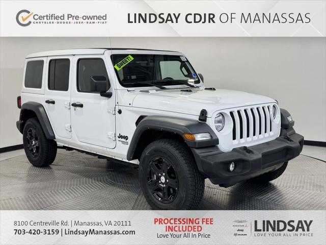 2021 Jeep Wrangler Unlimited Sport S 4x4 2021 Jeep Wrangler Unlimited Sport S 4x4
