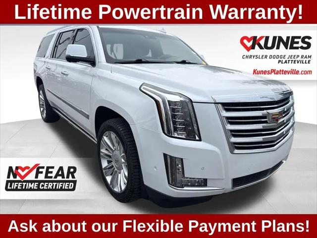 2018 Cadillac Escalade ESV Platinum for sale in Platteville, WI