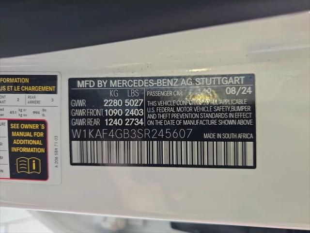2025 Mercedes-Benz C-CLASS C 300 C 300