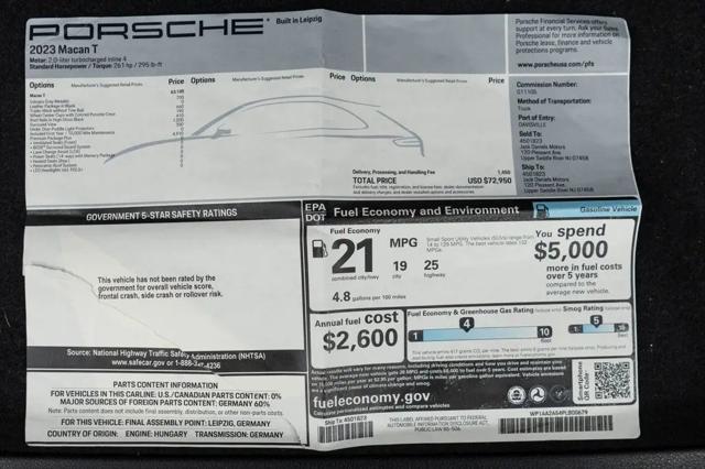 2023 Porsche Macan T
