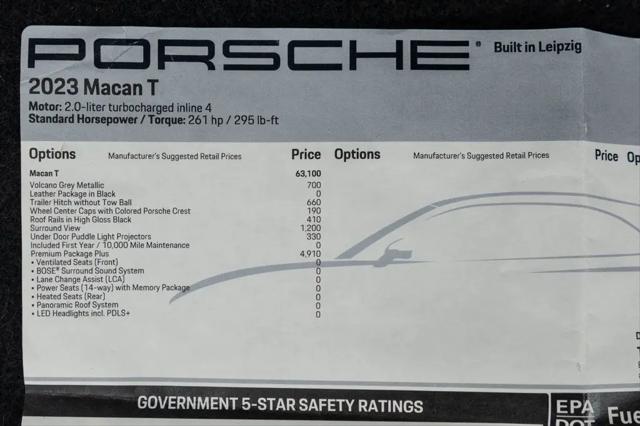 2023 Porsche Macan T