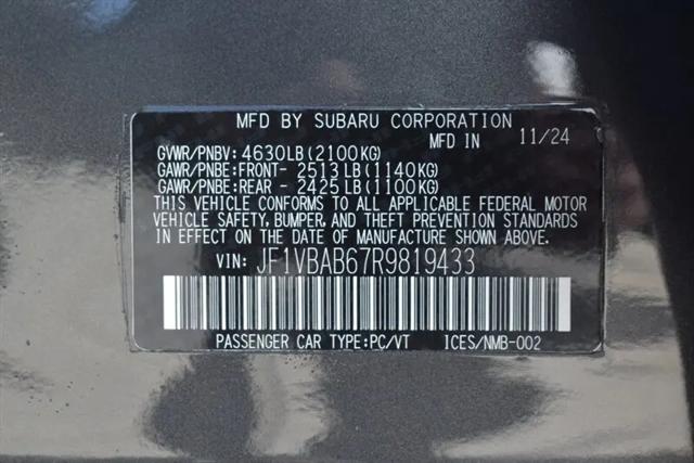 2024 Subaru WRX Base