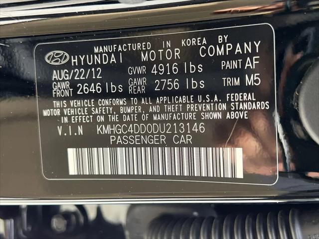 2013 Hyundai Genesis 3.8