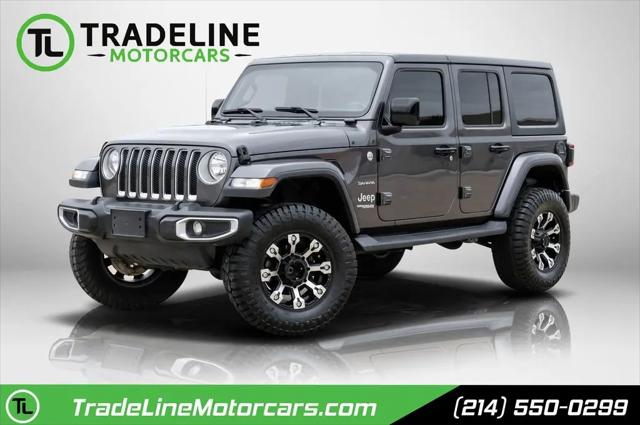 2018 Jeep Wrangler Unlimited Sahara 4x4 for sale in Carrollton, TX