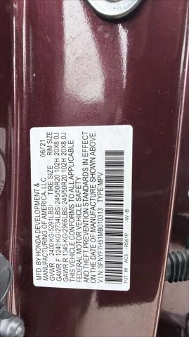 2021 Honda Passport 2WD EX-L