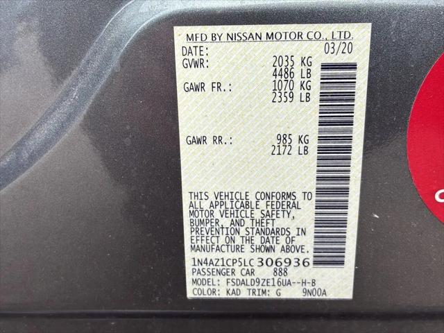 2020 Nissan LEAF SV 40 kWh