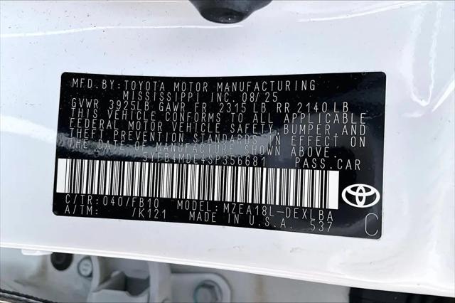 2025 Toyota Corolla LE