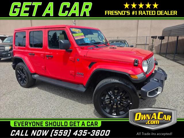 2025 Jeep Wrangler 4xe Sahara 4xe for sale in Fresno, CA