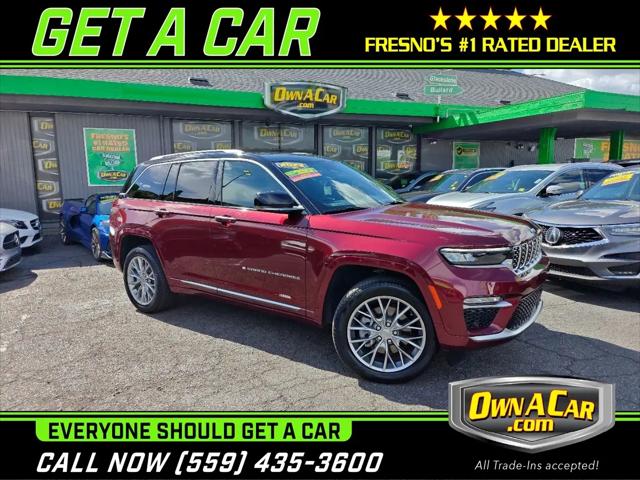 2022 Jeep Grand Cherokee Summit 4x4 for sale in Fresno, CA