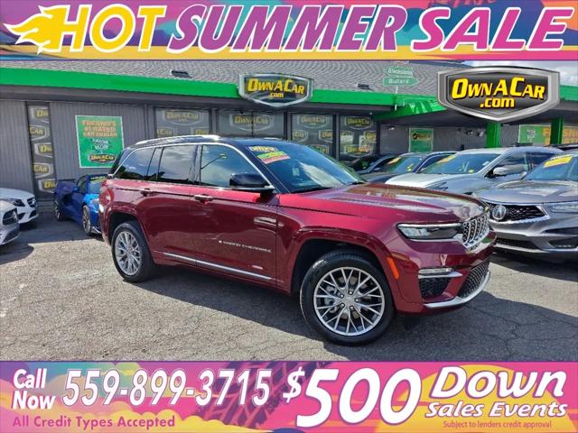 2022 Jeep Grand Cherokee Summit 4x4 for sale in Fresno, CA