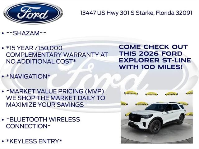 2026 Ford Explorer ST-Line