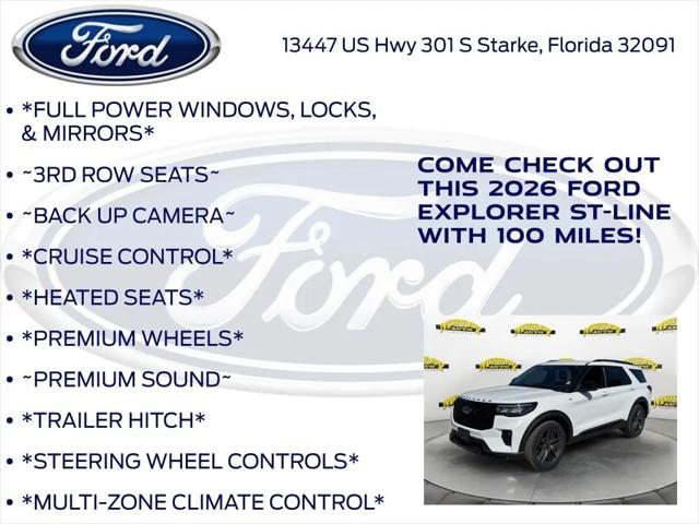2026 Ford Explorer ST-Line