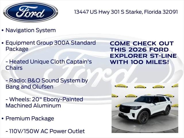 2026 Ford Explorer ST-Line