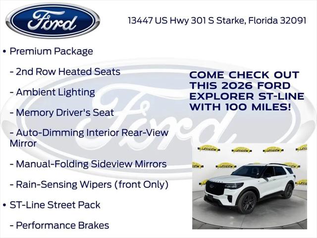 2026 Ford Explorer ST-Line