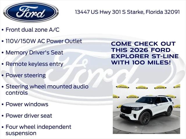 2026 Ford Explorer ST-Line