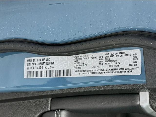 2026 Jeep Grand Cherokee L Limited 4x2